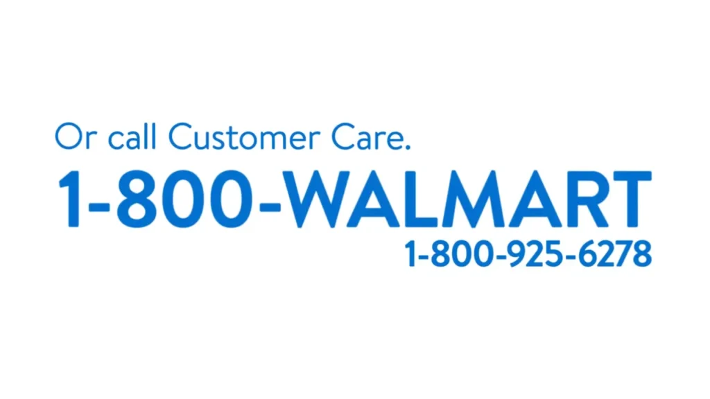 Walmart customer care phone number
